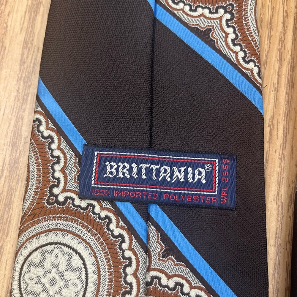 Tie Mens Necktie Vintage Brittania for Meier & Frank - Picture 6 of 8